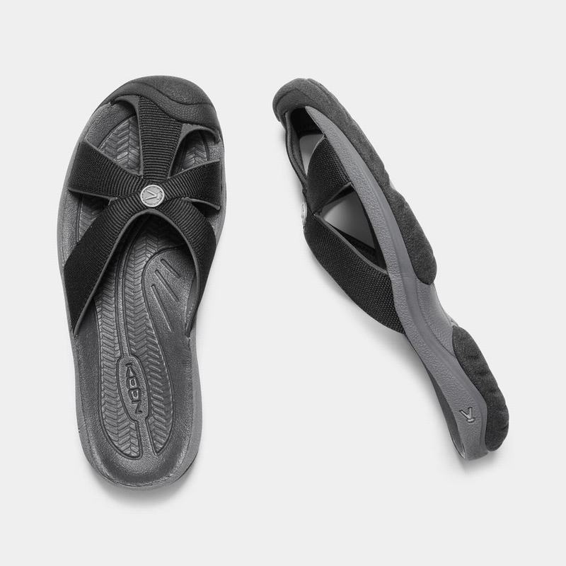 Keen Bali Beach Closed-toe Womens Sandals Black NZ (4589-QXFSW)